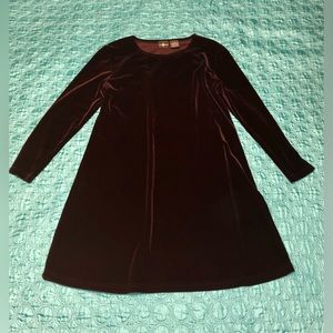 Used Hunt Club Black Velvet Dress
